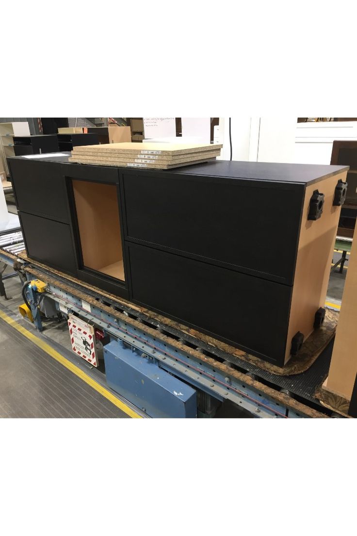 Tall Microwave Cabinet with Inset and Overlay Frames