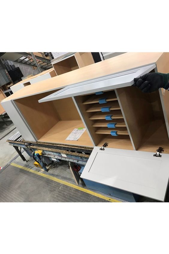 Tall Oven Cabinet with Removable Tray Dividers