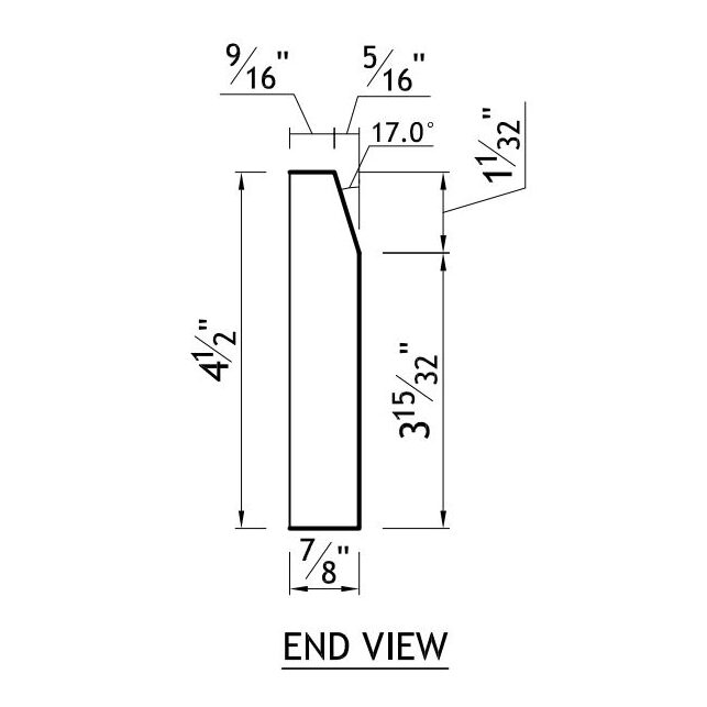 Plain Furniture Base Moulding