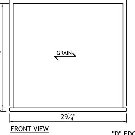 Wall Hood Top Extension Cabinet