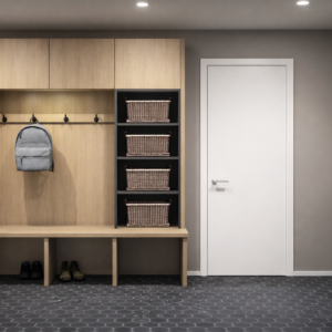 Family Friendly Mudroom